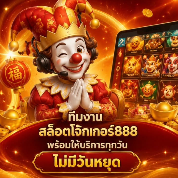 สล็อตโจ๊กเกอร์888 พร้อมให้บริการทุกวัน