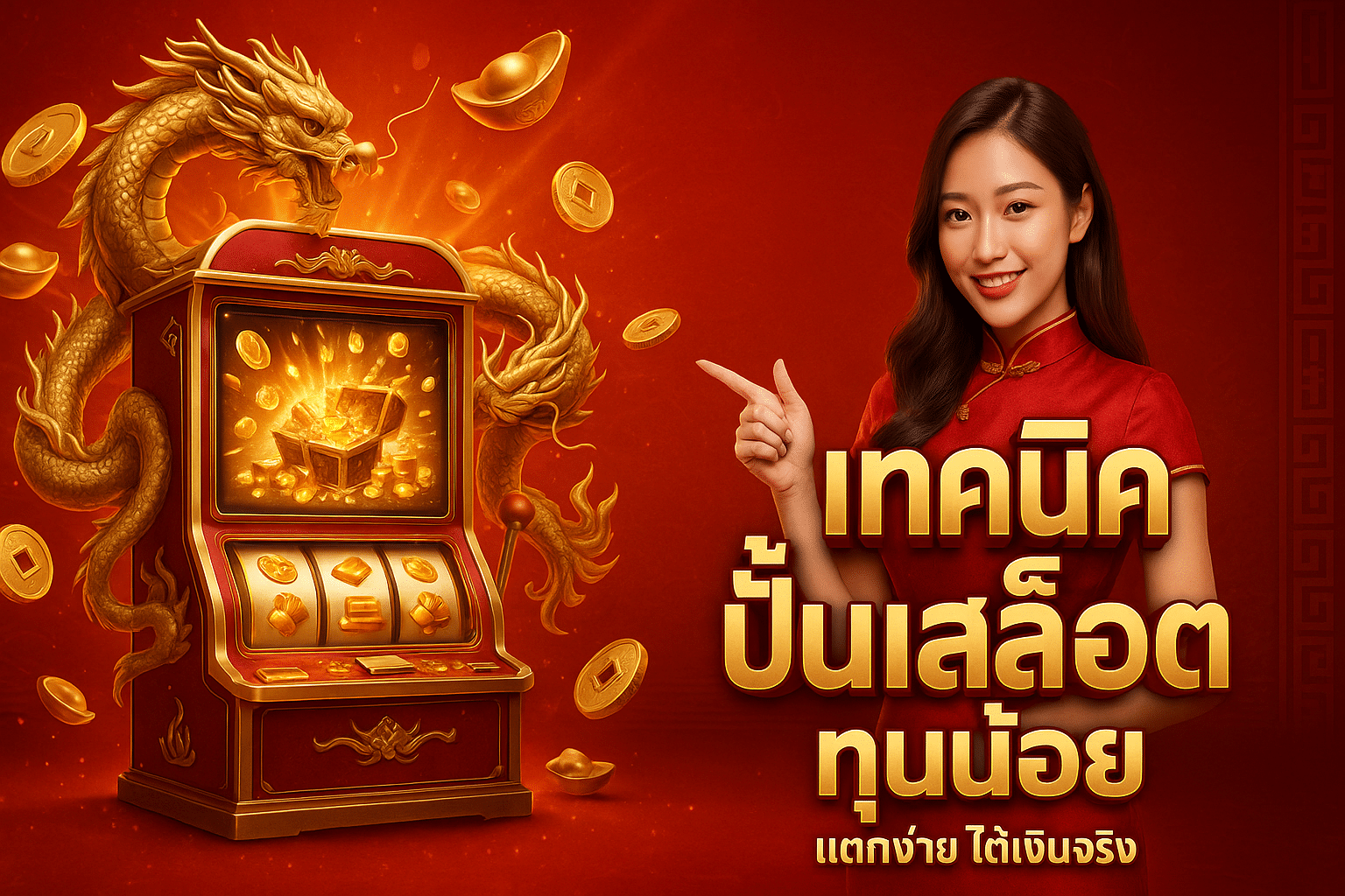เทคนิค ปั่นสล็อต ทุนน้อย
