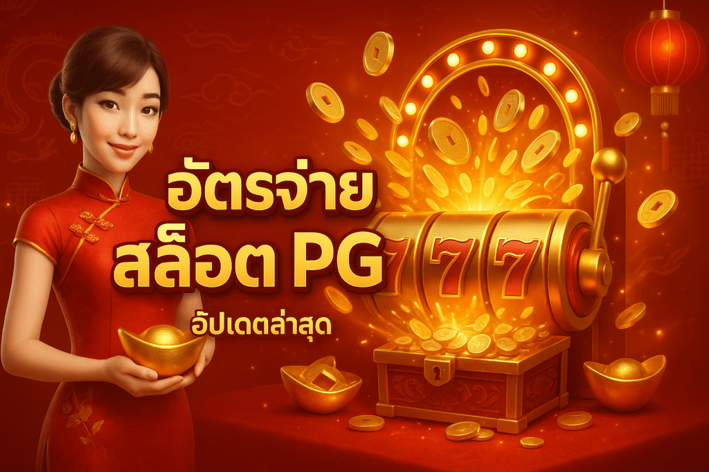 อัตราจ่าย สล็อต PG