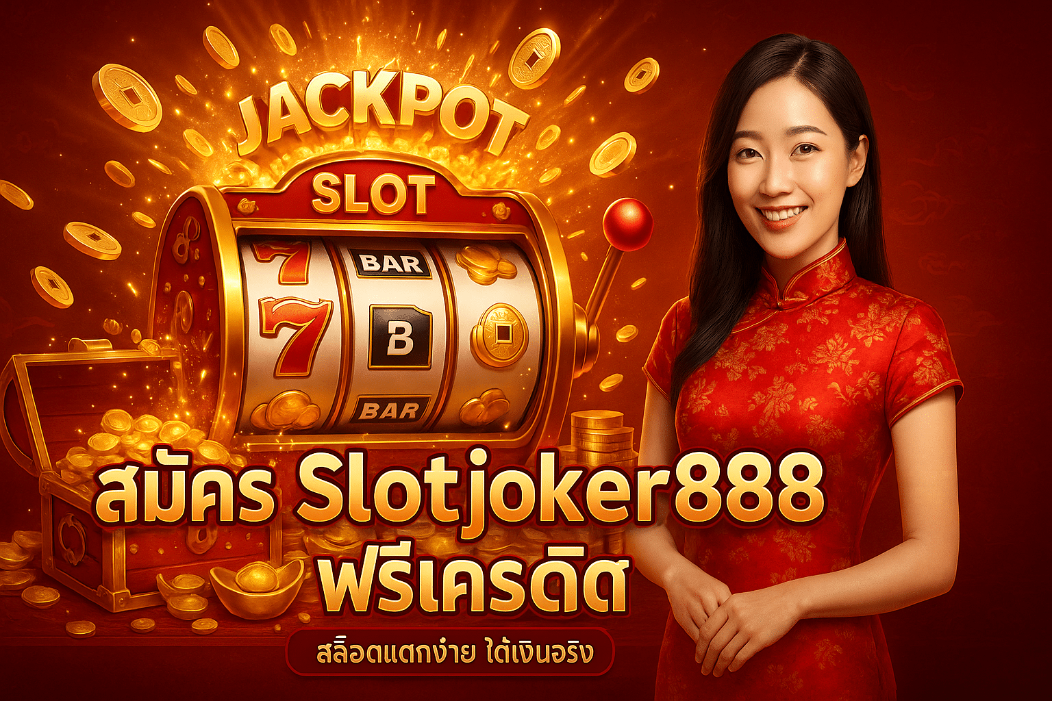 สมัคร Slotjoker888 ฟรีเครดิต