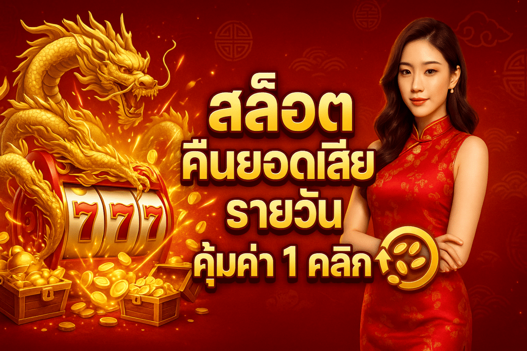 สล็อต คืนยอดเสีย รายวัน