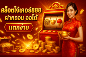 สล็อตโจ๊กเกอร์888 ฝากถอน ออโต้