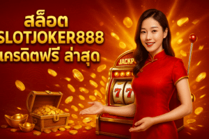 สล็อต Slotjoker888 เครดิตฟรี ล่าสุด
